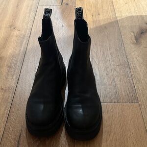 Voile Blanche Black Ankle Boots